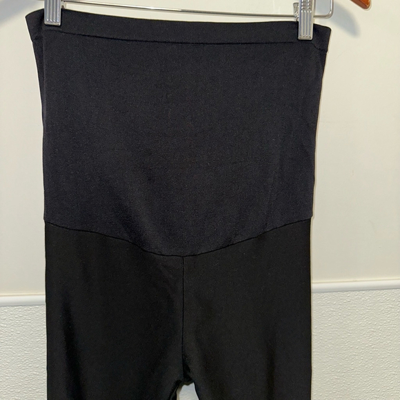 Women's Sandpiper Maternity Leggings Size Medium Black - Picture 7 of 10
